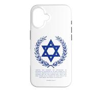 Carcasa para iPhone 16 Psalms 122:6-9 Star of David Israel Bible Verse Greek