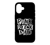 Carcasa para iPhone 16 Punk Rock Dad Tattoos Punker Rocker Ska Music Band Padre