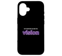 Carcasa para iPhone 16 Purple Not Everyone Can See The Vision Purple Graphic