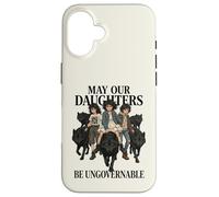 Carcasa para iPhone 16 Que Nuestras Hijas Sean Mujeres Lobo Feministas