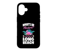 Carcasa para iPhone 16 ¿Qué Pasa Flockers Vamos a Long Beach California