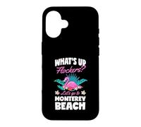 Carcasa para iPhone 16 ¿Qué Pasa Flockers Vamos a Monterey Beach California