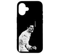 Carcasa para iPhone 16 Queen Live Magic Tour: Freddie Mercury Newcastle 1986