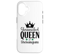 Carcasa para iPhone 16 Queen of Shananigans Malarkey Shenanigator Shenanigan Squad