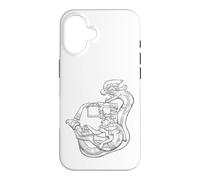 Carcasa para iPhone 16 Quetzalcoatl. Serpiente Emplumada. Olmeca. Mesoamericano. México