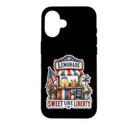 Carcasa para iPhone 16 Quiosco de Limonada Dulce como Liberty