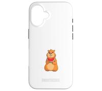 Carcasa para iPhone 16 Radicalmente sin Molestar Capibara Divertido Caos Meme Lover