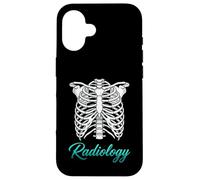 Carcasa para iPhone 16 Radiología Costilla Esqueleto X-Ray Tech Medical Professional