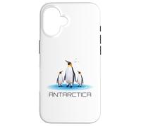Carcasa para iPhone 16 Recuerdo de investigación antártica de pingüinos antárticos