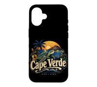 Carcasa para iPhone 16 Regalo de Recuerdo de Viaje Vintage de Cabo Verde