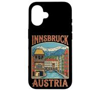 Carcasa para iPhone 16 Regalo de Viaje a la Ciudad de Innsbruck, Austria