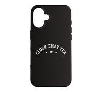 Carcasa para iPhone 16 Reloj Que Té Meme Adolescente Mentiras Tween Chismes Gen Z Argot Verdad