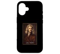 Carcasa para iPhone 16 Retrato de Isaac Newton