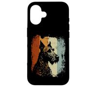 Carcasa para iPhone 16 Retro Vintage Design Irish Terrier Dog