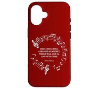 Carcasa para iPhone 16 Revelation 4:8 Holy Holy Holy - Praise & Worship Christian