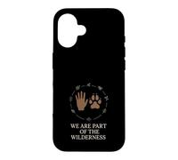 Carcasa para iPhone 16 Rewild Nature Rewilding Movimiento Eco Activista Mindful Earth