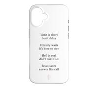 Carcasa para iPhone 16 Rhyming Evangelistic Gospel Message - Christian Faith Poem