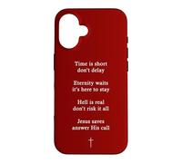 Carcasa para iPhone 16 Rhyming Evangelistic Gospel Message - Christian Faith Poem