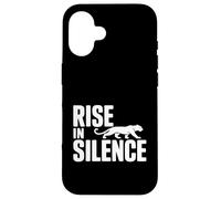 Carcasa para iPhone 16 Rise In Silence Panther