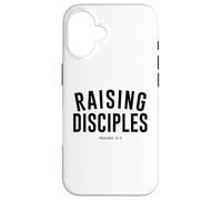 Carcasa para iPhone 16 Ropa basada en la fe Cristiana Raising Disciples