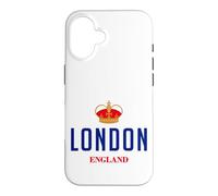 Carcasa para iPhone 16 Royal London England Crown, London Wait For Me Travel London