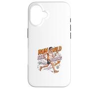 Carcasa para iPhone 16 Run Wild Stay Strong Running Motivación Diseño