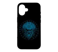 Carcasa para iPhone 16 Runas de Walhalla Odin Vegvisir Mitología nórdica Vikingo