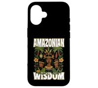 Carcasa para iPhone 16 SABIDURÍA AMAZONIANA Culturas Antiguas Pueblos indígenas Selva