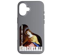 Carcasa para iPhone 16 San Cecilia Piano Patrona Católica Santo de los Músicos de Música