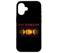 Carcasa para iPhone 16 San Sebastián Bandera España Vacaciones España
