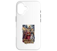 Carcasa para iPhone 16 Santa Católica Orar como Una Reina Mujeres Religiosas