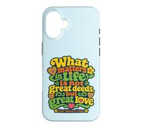 Carcasa para iPhone 16 Santa Teresa de Lisieux Citas Gran Amor Santa Católica