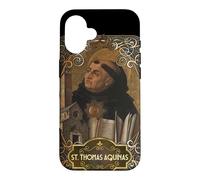 Carcasa para iPhone 16 Santo Tomás de Aquino Filosofía Teología Católica San