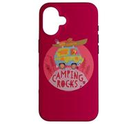 Carcasa para iPhone 16 Scooby-Doo Camping Rocks