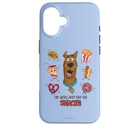 Carcasa para iPhone 16 Scooby-Doo Just Here for The Snacks