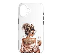 Carcasa para iPhone 16 Sé Real, motivación inspiradora Positiva para Mujer