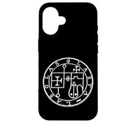 Carcasa para iPhone 16 Sello de Glasya-Labolas Sigil Talismán Círculo Demonio