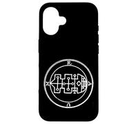 Carcasa para iPhone 16 Sello de Raum Goetia Sigil Talismán Círculo Demonio