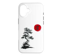 Carcasa para iPhone 16 Serenidad Japonesa Zen Bonsai - Naturaleza Espiritual Budista