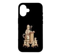 Carcasa para iPhone 16 Sermón del Obispo Gato a los Ratones Obra de sátira Medieval