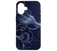 Carcasa para iPhone 16 Serpiente Celestial Dragón Celta Medieval