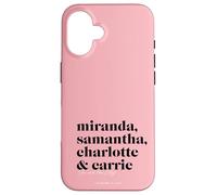 Carcasa para iPhone 16 Sex and The City Miranda, Samantha, Charlotte & Carrie