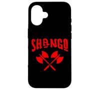 Carcasa para iPhone 16 Shango Yoruba Religión Xango Ifa Orisha Diosa Chango
