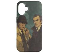 Carcasa para iPhone 16 Sherlock y Watson