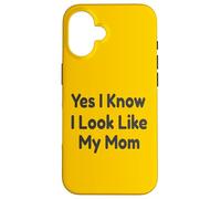 Carcasa para iPhone 16 Sí, sé Que Parece mi mamá Gracioso niño Hijo Hija Cita