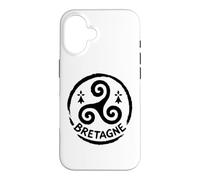 Carcasa para iPhone 16 Símbolo de la Herencia Celta de Bretagne Triskel