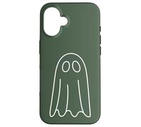 Carcasa para iPhone 16 Simple Modern Two Ghosts Outline - Verde Salvia