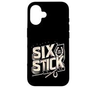 Carcasa para iPhone 16 Six On The Stick Horseshoe Game Score Sports |-