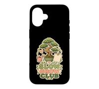 Carcasa para iPhone 16 Slow Grow Club Bonsái Planta