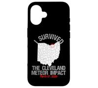 Carcasa para iPhone 16 Sobreviví al Impacto del meteorito de Cleveland el 17 de
